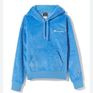 Champion Blue Corduroy Hoodie